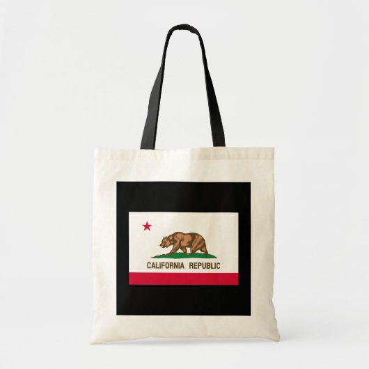 Vlag van Californië Tote Bag (Voorkant)