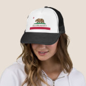 Vlag van Californië Trucker Pet (In situ)