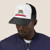 Vlag van Californië Trucker Pet (In situ)