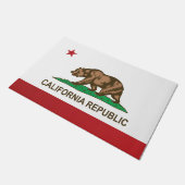 Vlag van Californië, Verenigde Staten Deurmat (Schuin)
