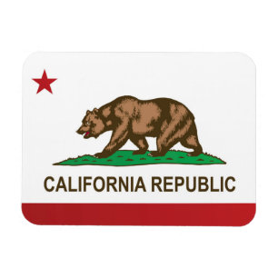 Vlag van Californië, Verenigde Staten Magneet