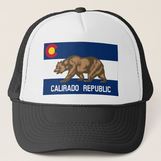 Vlag van Calirado Trucker Pet (Voorkant)