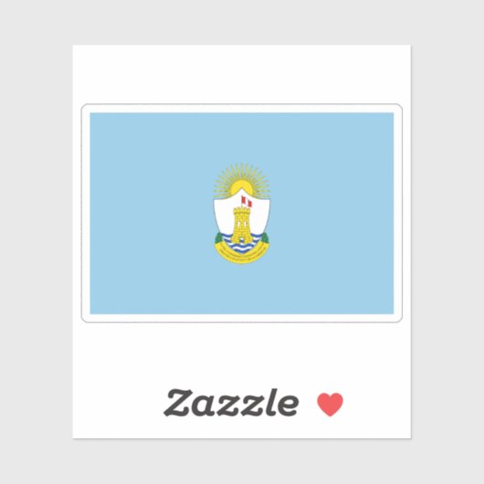 Vlag van Callao, Peru Sticker (Vel)