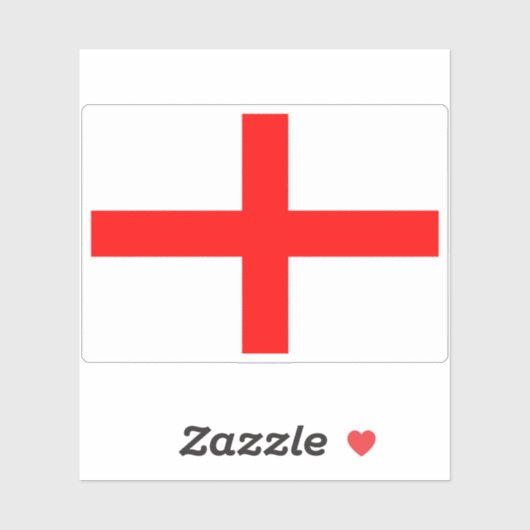 Vlag van Calvi Sticker (Vel)