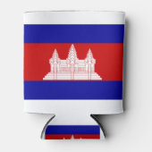 Vlag van Cambodja Blikjeskoeler (Voorkant)