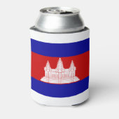 Vlag van Cambodja Blikjeskoeler (Blikje Achterkant)
