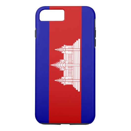 Vlag van Cambodja Case-Mate iPhone Case (Achterkant)