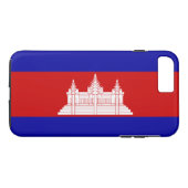 Vlag van Cambodja Case-Mate iPhone Case (Achterkant (Horizontaal))