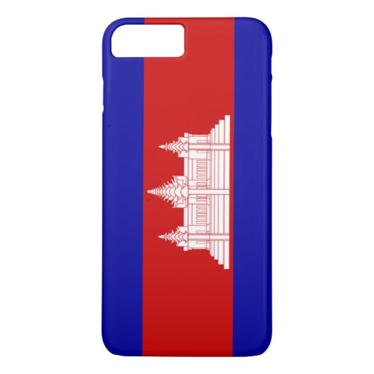 Vlag van Cambodja Case-Mate iPhone Case (Achterkant)
