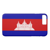 Vlag van Cambodja Case-Mate iPhone Case (Achterkant (Horizontaal))
