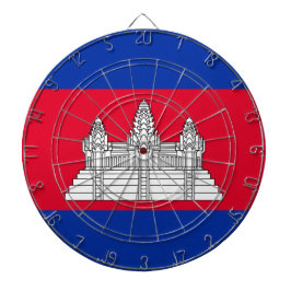 Vlag van Cambodja Dartbord