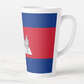 Vlag van Cambodja Latte Mok (Rechts)