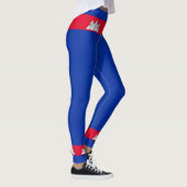 Vlag van Cambodja Leggings (Rechts)