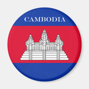 Vlag van Cambodja Magneet