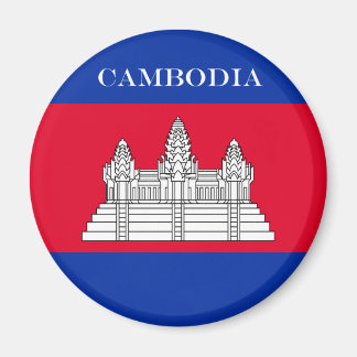 Vlag van Cambodja Magneet