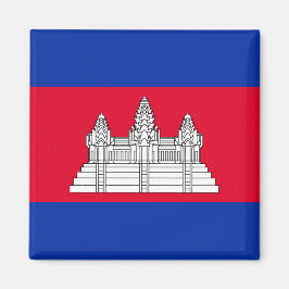 Vlag van Cambodja Magneet