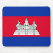 Vlag van Cambodja Muismat (Voorkant)