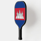 Vlag van Cambodja Pickleball Paddle (Links)