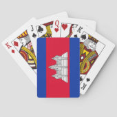 Vlag van Cambodja Pokerkaarten (Achterkant)