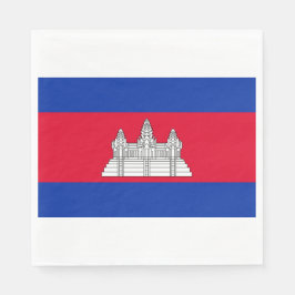 Vlag van Cambodja Servet