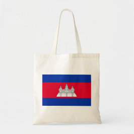 Vlag van Cambodja Tote Bag