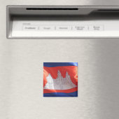vlag van cambodja wat magneet (Insitu (Vaatwasser))
