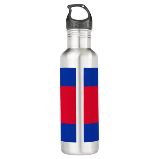 Vlag van Cambodja Waterfles (Achterkant)