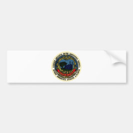 Vlag van Cambridge (Massachusetts) Bumpersticker