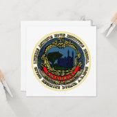 Vlag van Cambridge (Massachusetts) Kaart (Voorkant / Achterkant in situ)