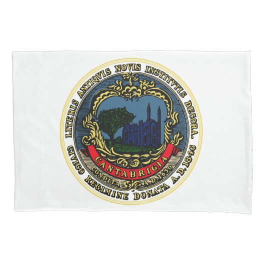 Vlag van Cambridge (Massachusetts) Kussensloop (Voorkant-Links)