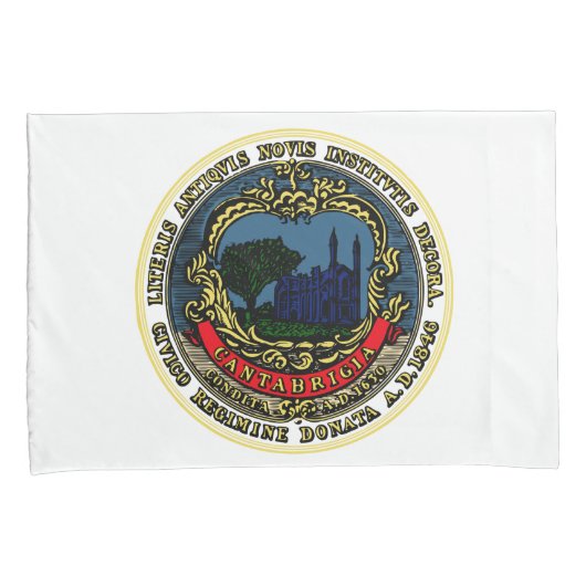 Vlag van Cambridge (Massachusetts) Kussensloop (Voorkant-Rechts)