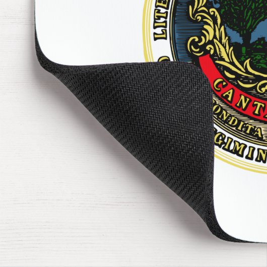 Vlag van Cambridge (Massachusetts) Muismat (Hoek)