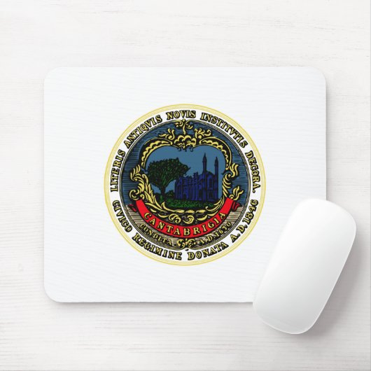 Vlag van Cambridge (Massachusetts) Muismat (Met muis)