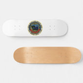 Vlag van Cambridge (Massachusetts) Persoonlijk Skateboard (Horizontaal)