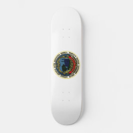 Vlag van Cambridge (Massachusetts) Persoonlijk Skateboard
