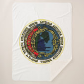 Vlag van Cambridge (Massachusetts) Sherpa Deken (Voorkant)