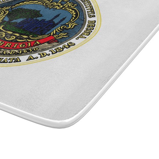 Vlag van Cambridge (Massachusetts) Snijplank (Hoek)