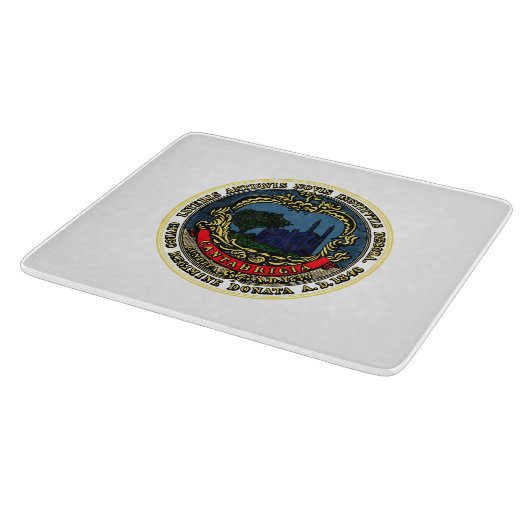 Vlag van Cambridge (Massachusetts) Snijplank (Hoek)