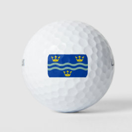 Vlag van Cambridgeshire (Britse provincie) Golf Ba Golfballen