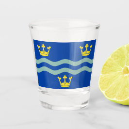 Vlag van Cambridgeshire (Britse provincie) Shot Gl Glas
