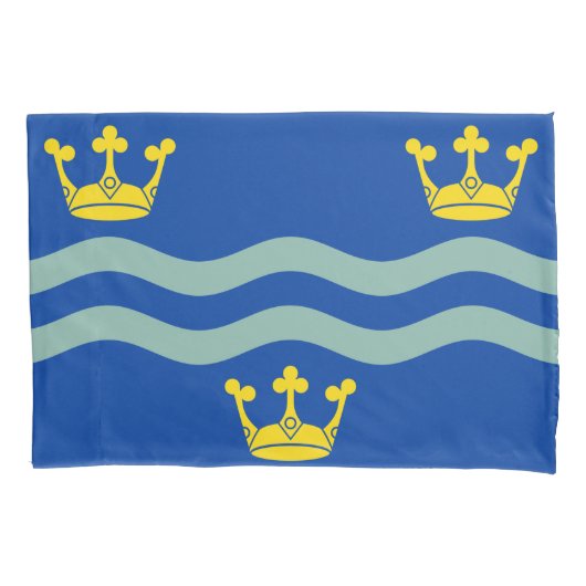 Vlag van Cambridgeshire (County of England, Vereni Kussensloop (Voorkant-Links)