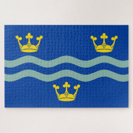 Vlag van Cambridgeshire (County of England, Vereni Legpuzzel