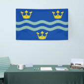 Vlag van Cambridgeshire (County of England, Vereni Spandoek (Beurs)