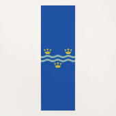 Vlag van Cambridgeshire (Engelse graafschap) Yogamat (Voorkant)