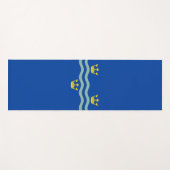 Vlag van Cambridgeshire (Engelse graafschap) Yogamat (Voorkant (horizontaal))