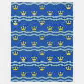 Vlag van Cambridgeshire Fleece Blanket (Voorkant)