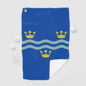 Vlag van Cambridgeshire Golfhanddoek (Insitu)