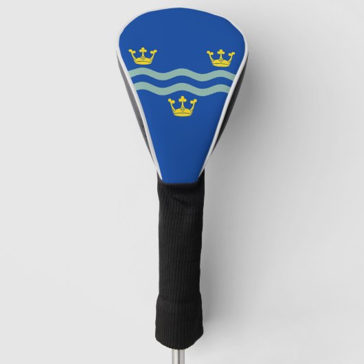 Vlag van Cambridgeshire Golfheadcover (Voorkant)