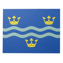 Vlag van Cambridgeshire (Graafschap in het Verenig Notitieblok
