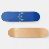 Vlag van Cambridgeshire Persoonlijk Skateboard (Horizontaal)